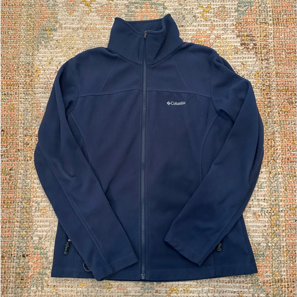 Columbia fleece full-zip sweater